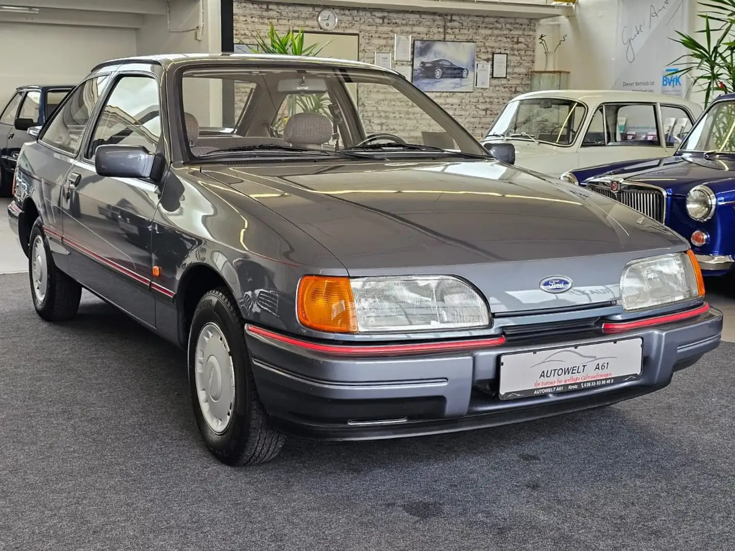 Ford Sierra 2,0 CL H-KENNZEICHEN//RENTNERAUTO Grau - 2