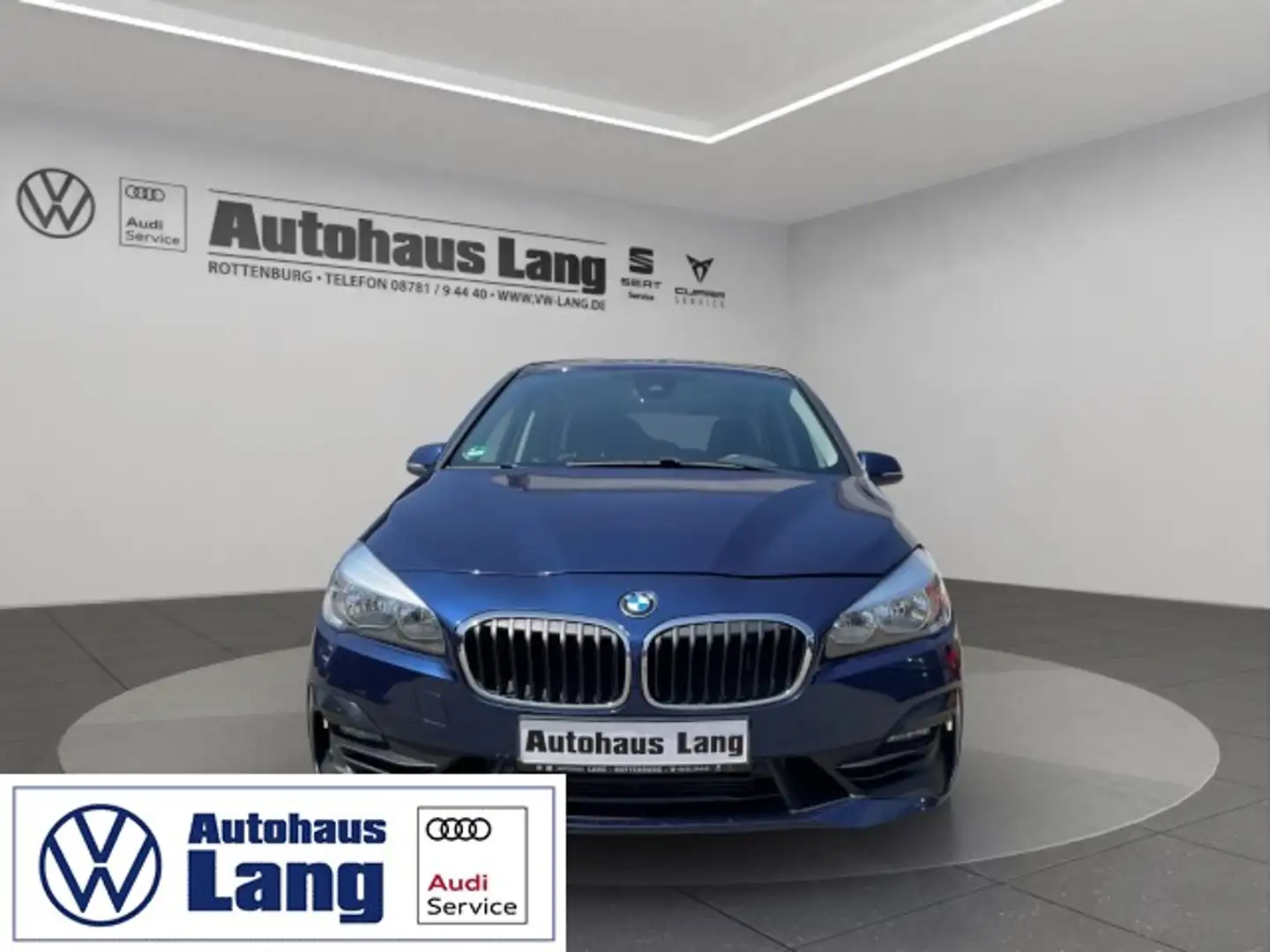 BMW 220 Gran Tourer - 220i Advantage AHK PDC 8-fach bereif Blau - 1