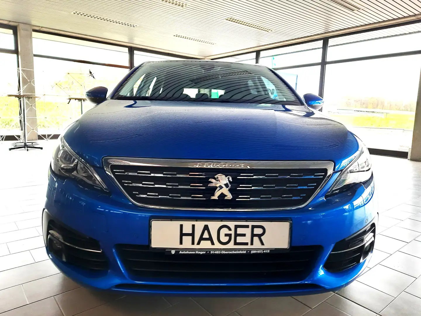 Peugeot 308 SW ALLURE HDi130 Sitzheizg DAB EPH v+h/Kamera Navi Bleu - 2