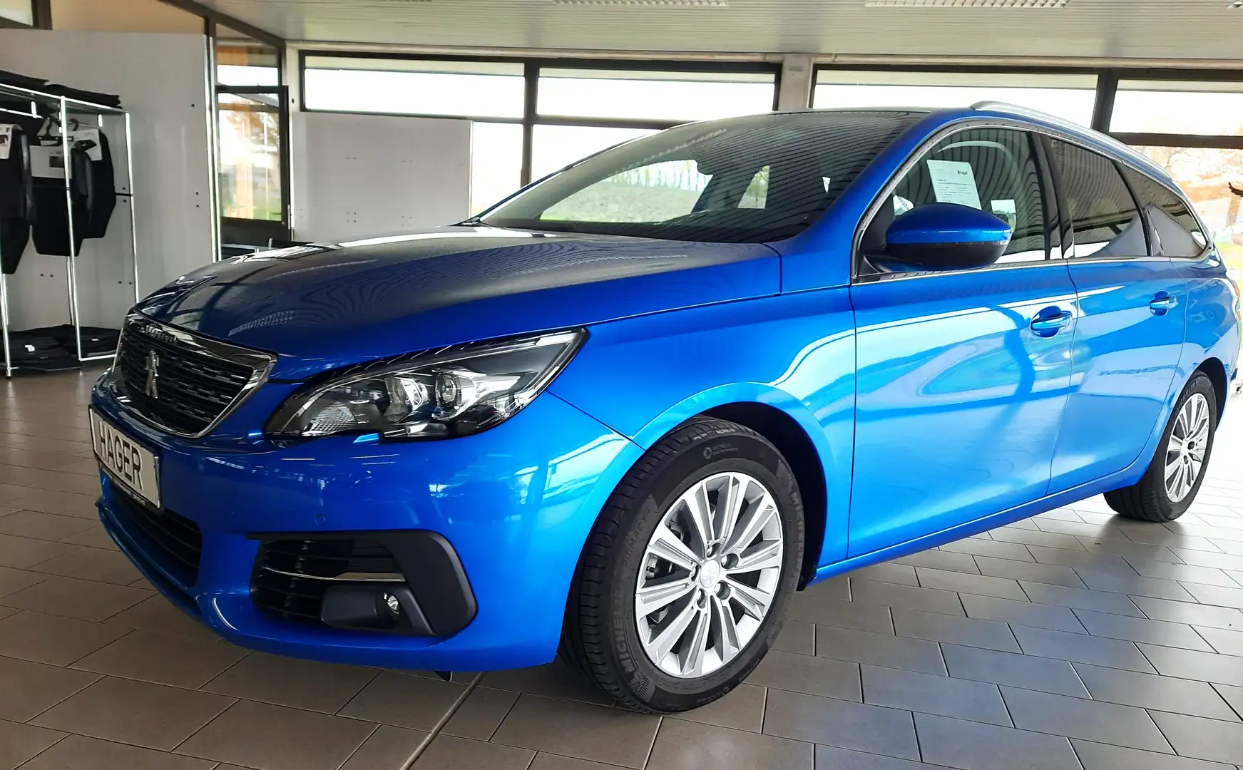 Peugeot 308 SW ALLURE HDi130 Sitzheizg DAB EPH v+h/Kamera Navi Bleu - 1