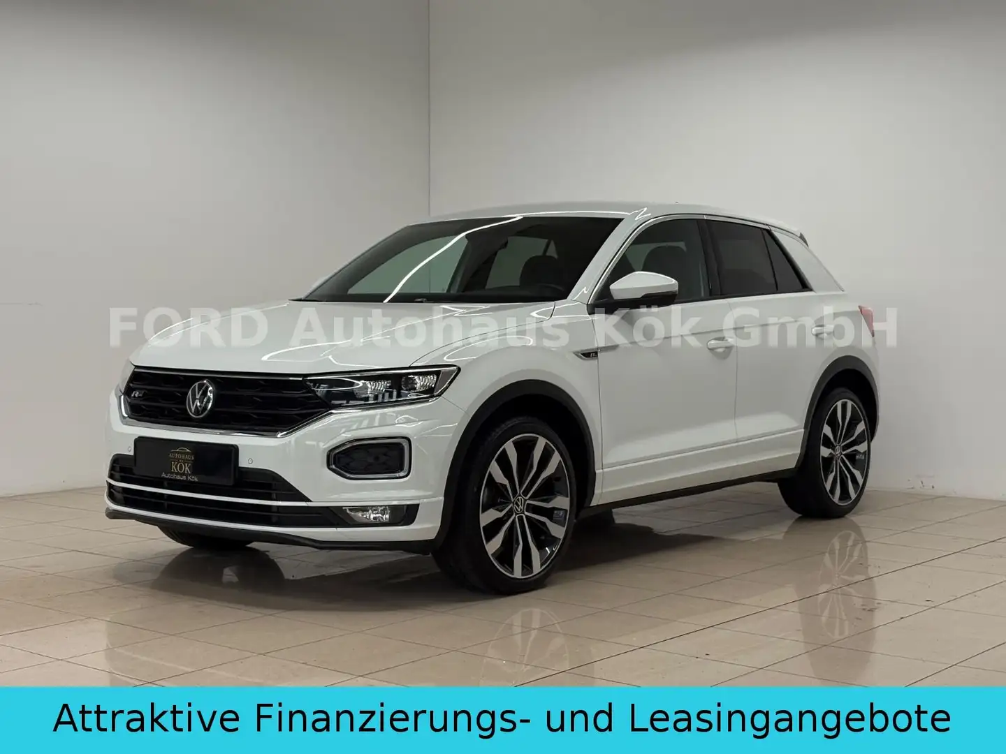 Volkswagen T-Roc R-Line DSG 4Motion ACC 8-Fach NAVI LED AHK Weiß - 1