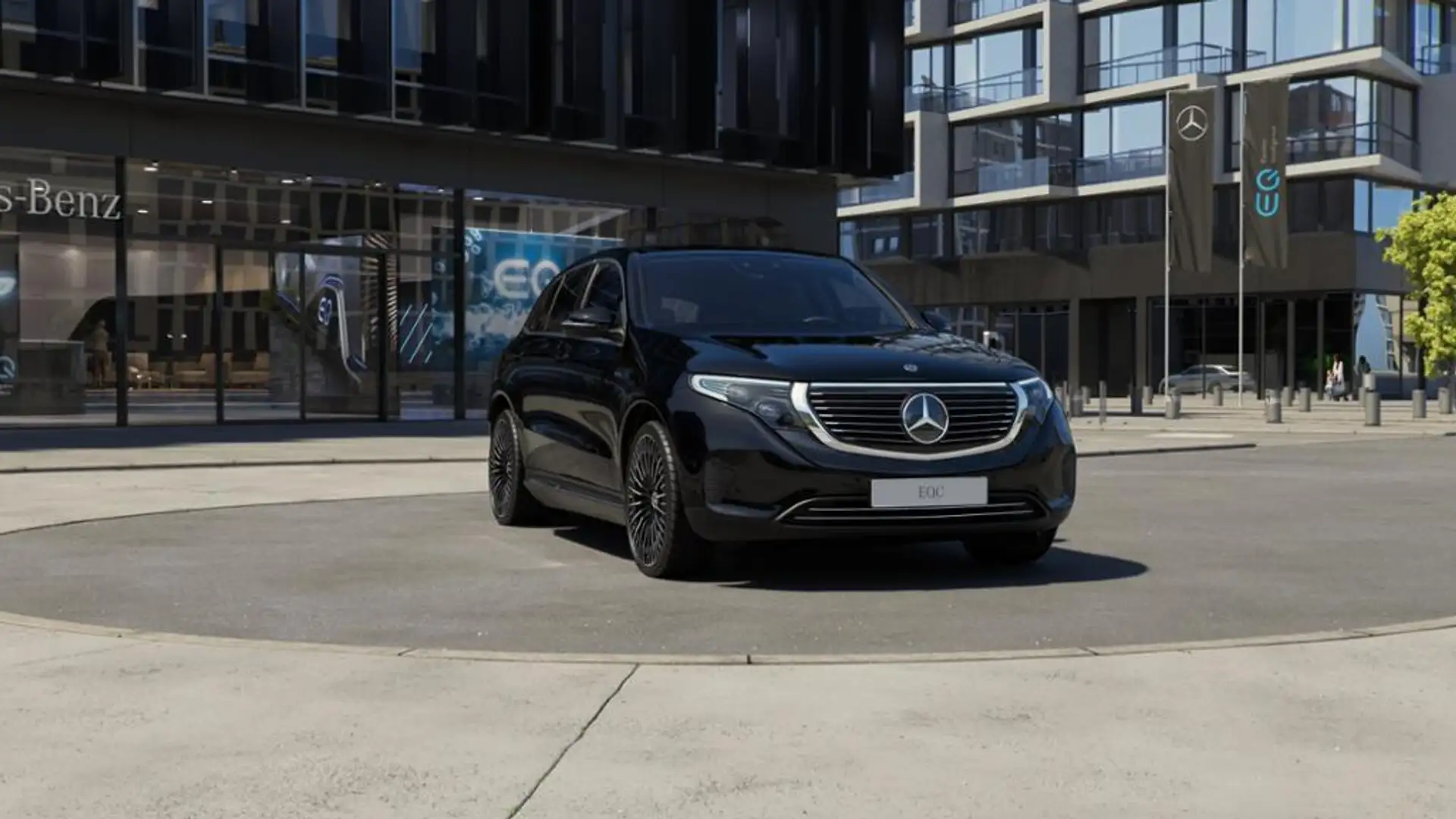 Mercedes-Benz EQC 400 4MATIC ACC AUT DynLicht Fernlichtass. LM Black - 2