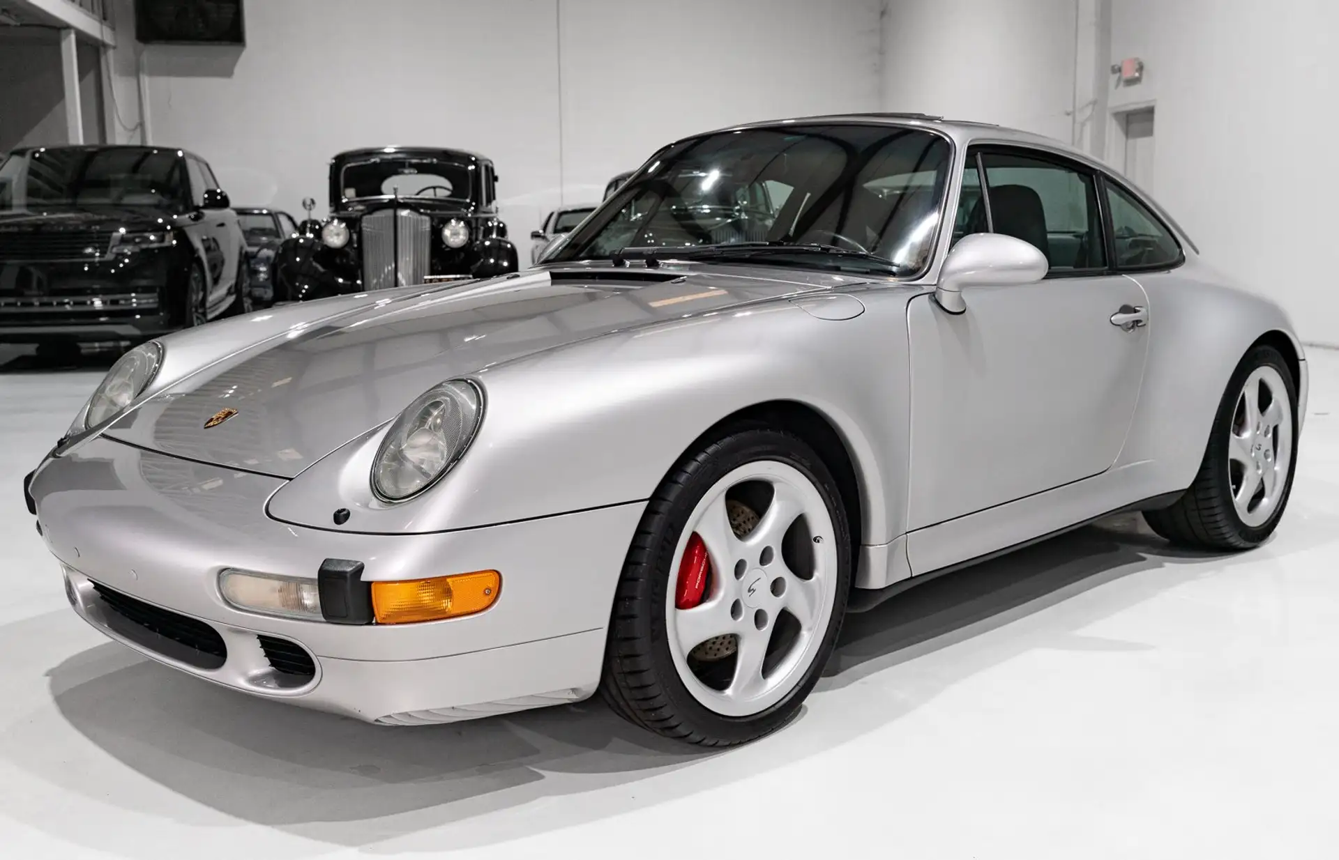포르쉐 911 Carrera 4S Coupe 1997 화이트 사진 3