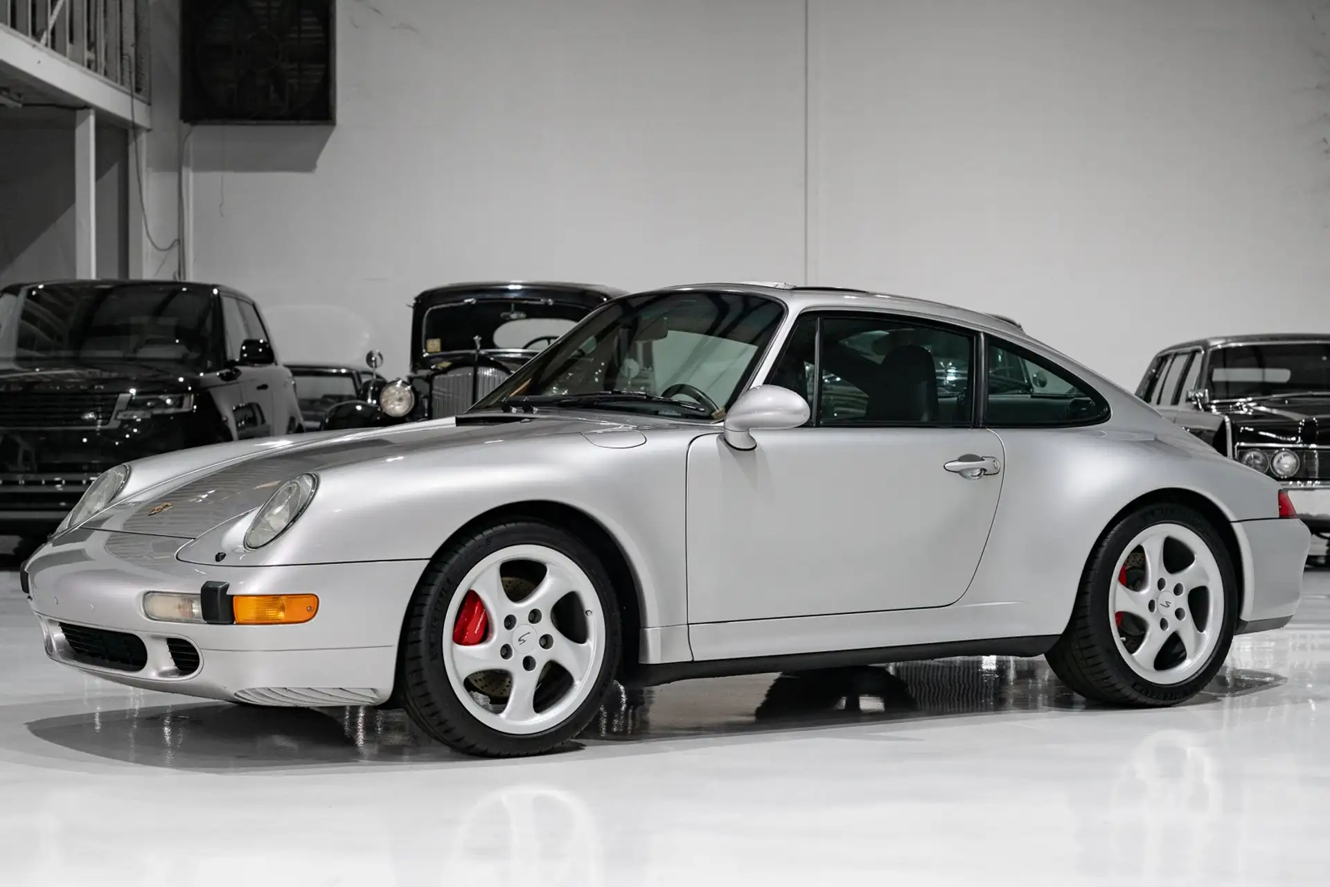 포르쉐 911 Carrera 4S Coupe 1997 화이트 사진 1