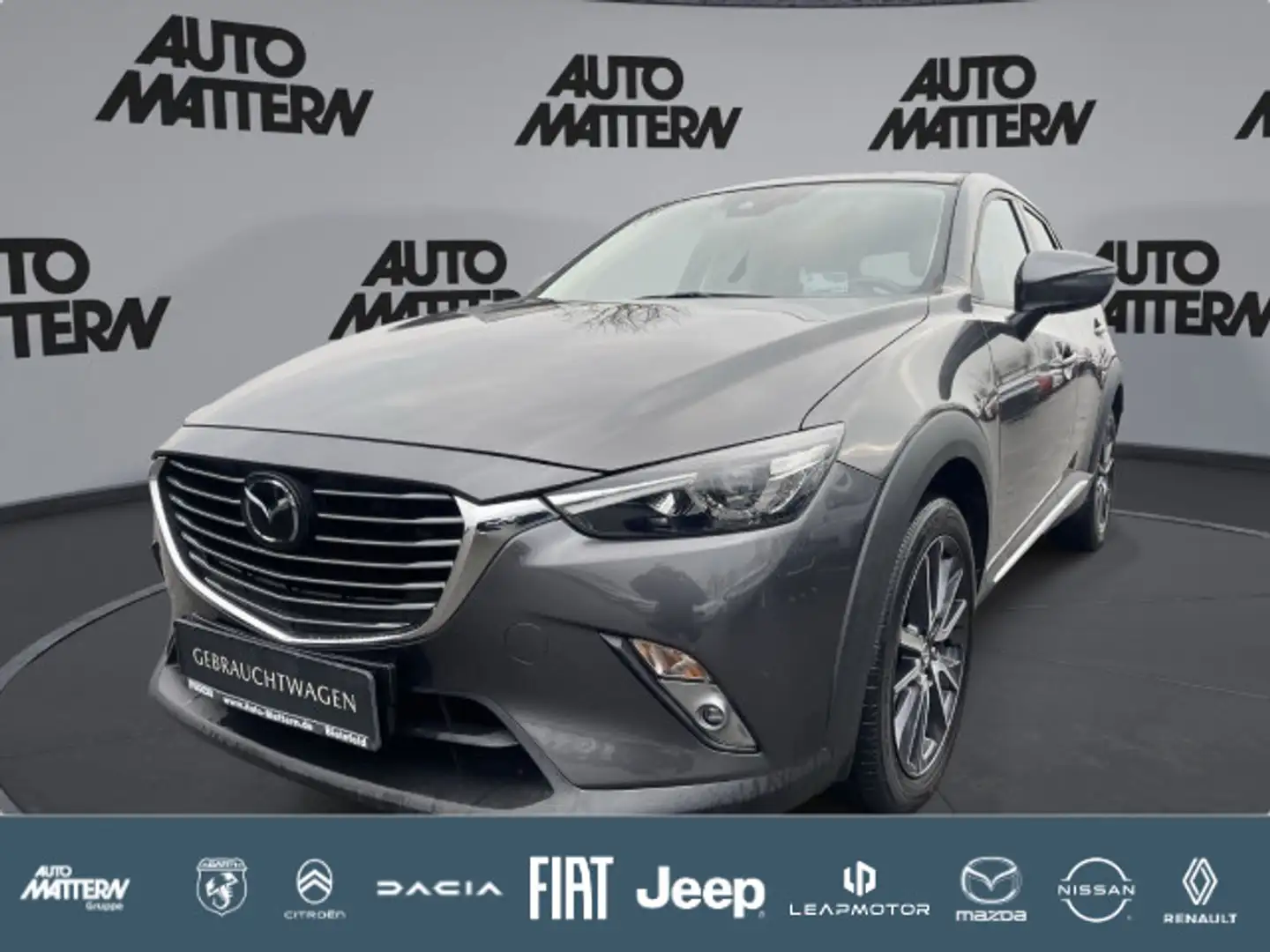 Mazda CX-3 Klimaaut.|NAVI|PDC|SHZ|LED|Bluetooth|Digita Grigio - 1