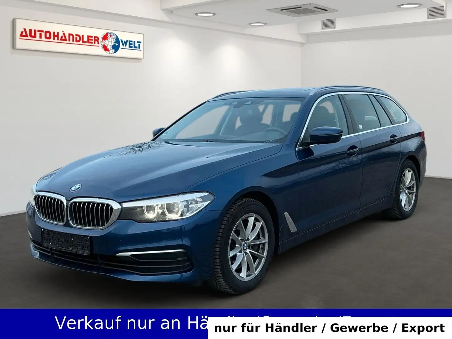 BMW 525 525d Kombi LED Navi Panorama Blau - 1