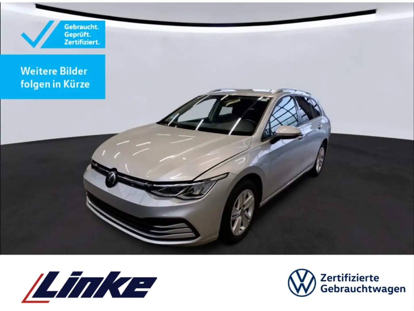 Volkswagen Golf Variant VIII 2.0TDI DSG Life AHK/Kamera/ACC/Navi/App-Conne Silber - 1