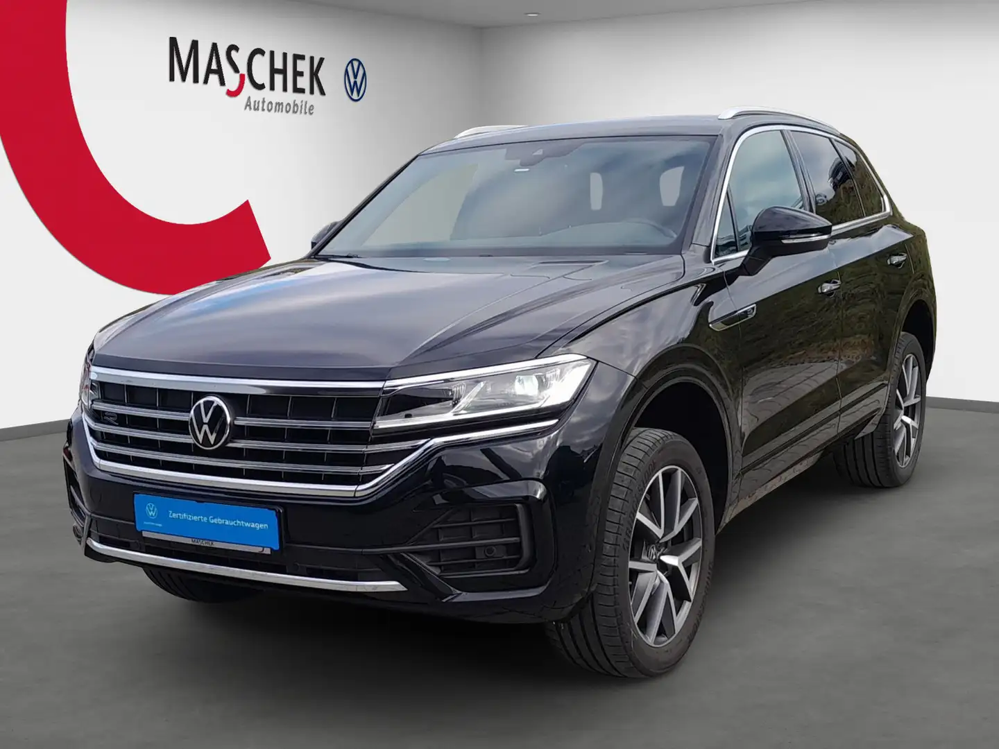 Volkswagen Touareg R-Line 3.0 TDI AHK Luftfwk Anschlussg Memory Schwarz - 2