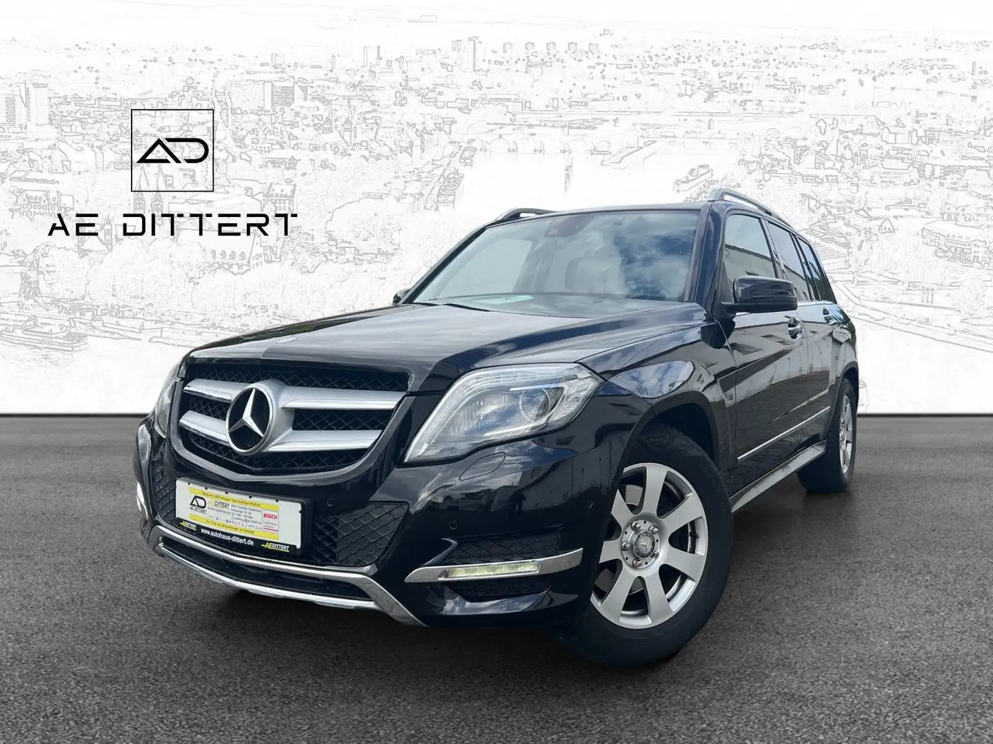 Mercedes-Benz GLK 220 CDI BlueTec 4Matic+Bi Xenon+Shz+ Чорний - 1