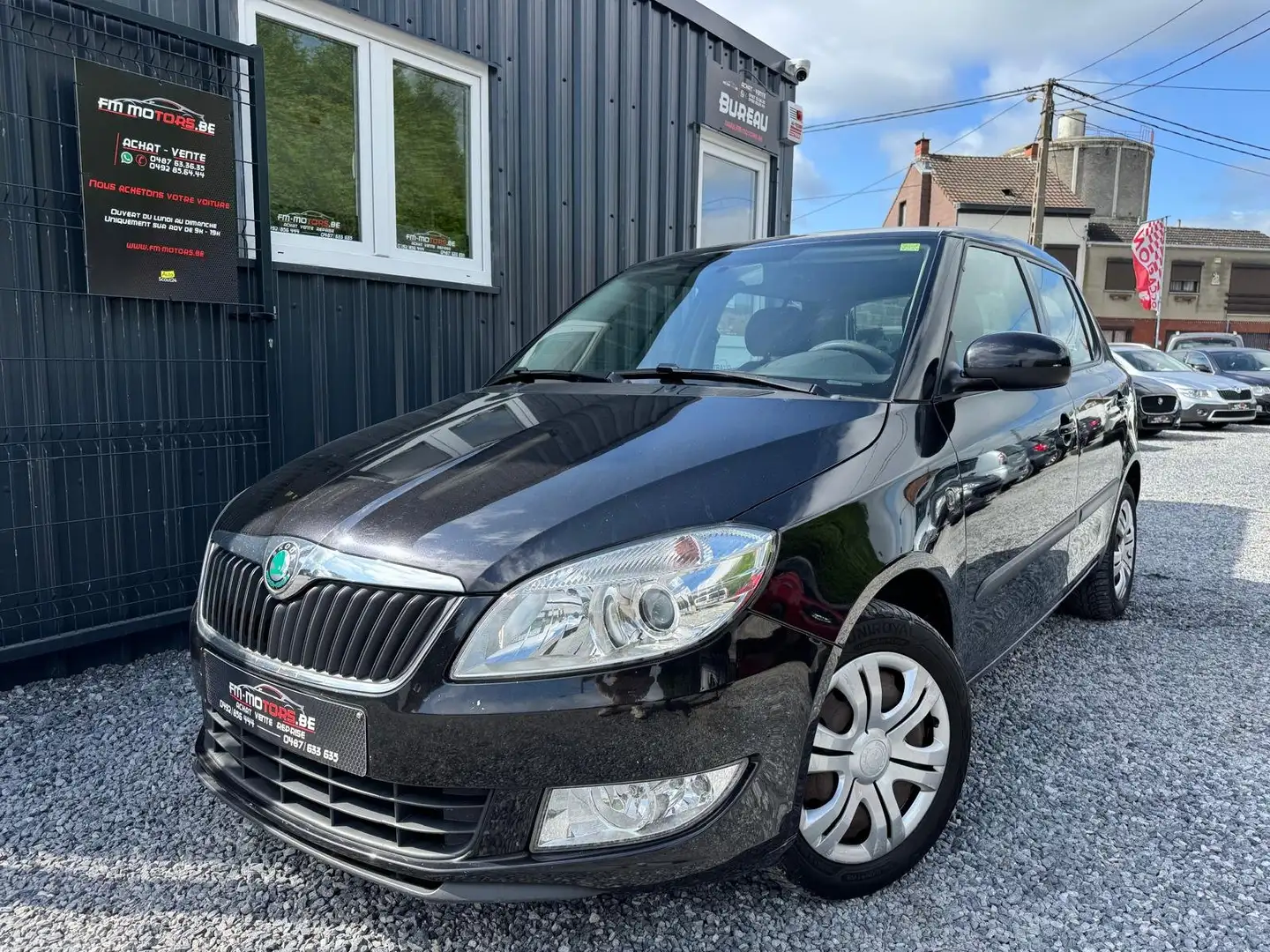 Skoda Fabia 1.2 CR TDi/ 1e Main / Clim / PDC / Entretien+CT OK Noir - 1
