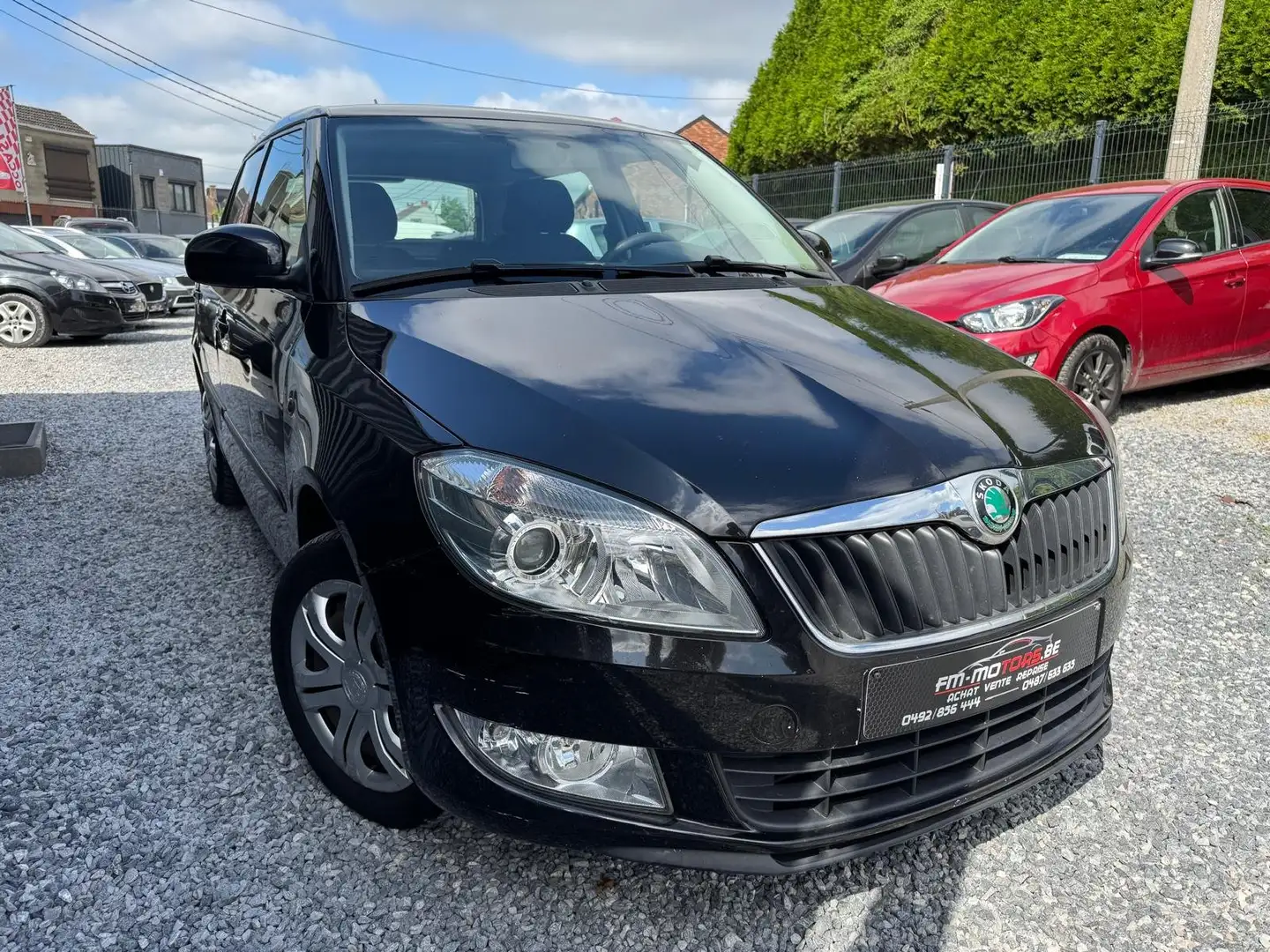 Skoda Fabia 1.2 CR TDi/ 1e Main / Clim / PDC / Entretien+CT OK Noir - 2