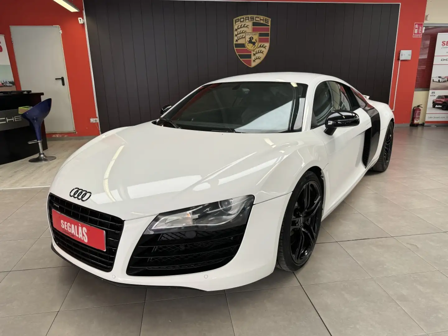 Audi R8 4.2 FSI quattro R tronic Blanco - 1