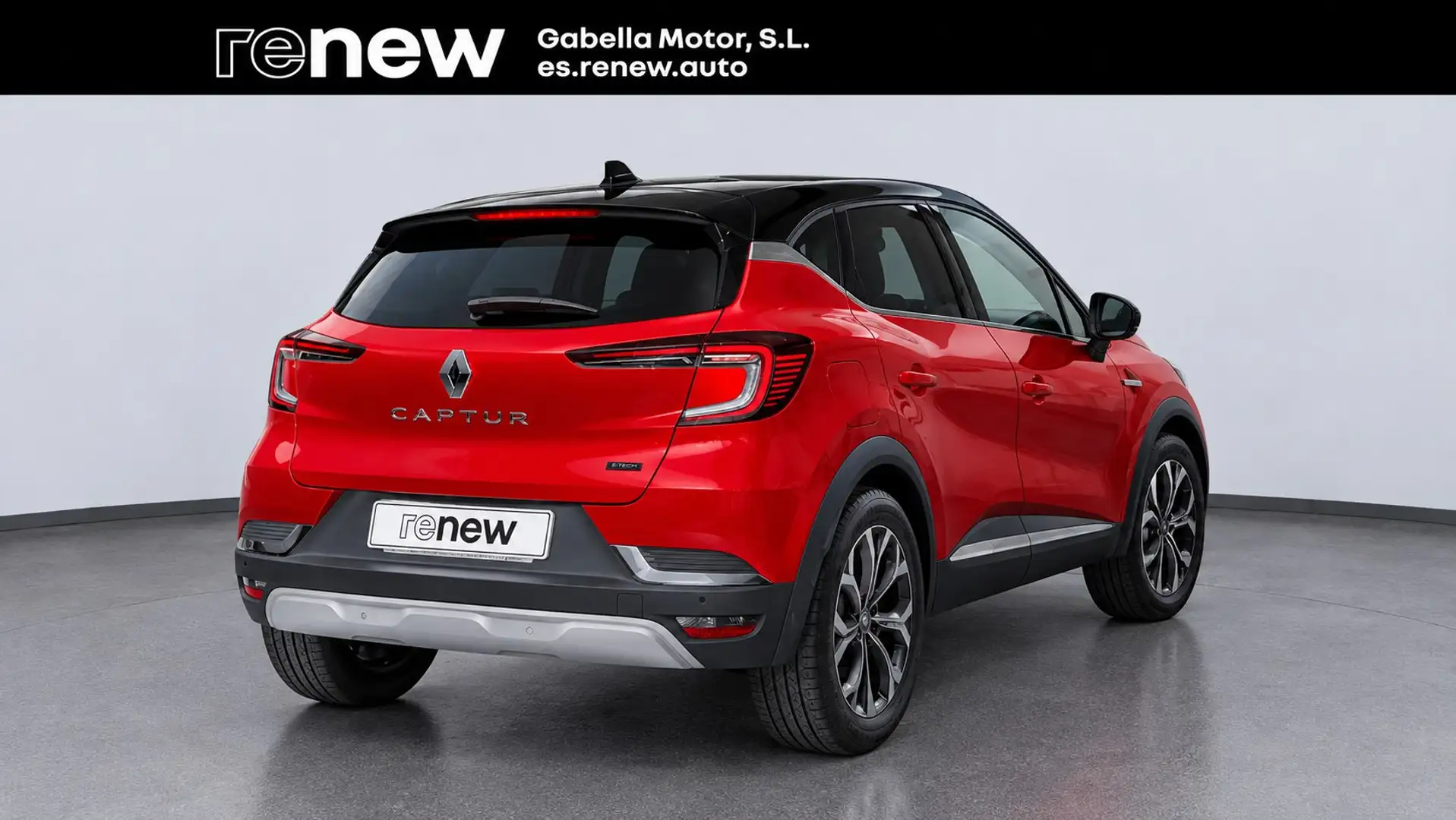 Renault Captur E-TECH Híbrido Techno 105kW Rojo - 2