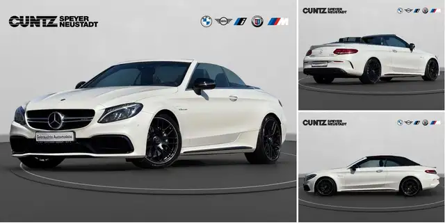 Mercedes-Benz C 63 AMG Cabrio Rückfahrk. Memorysitz Navi Tempomat Ambient