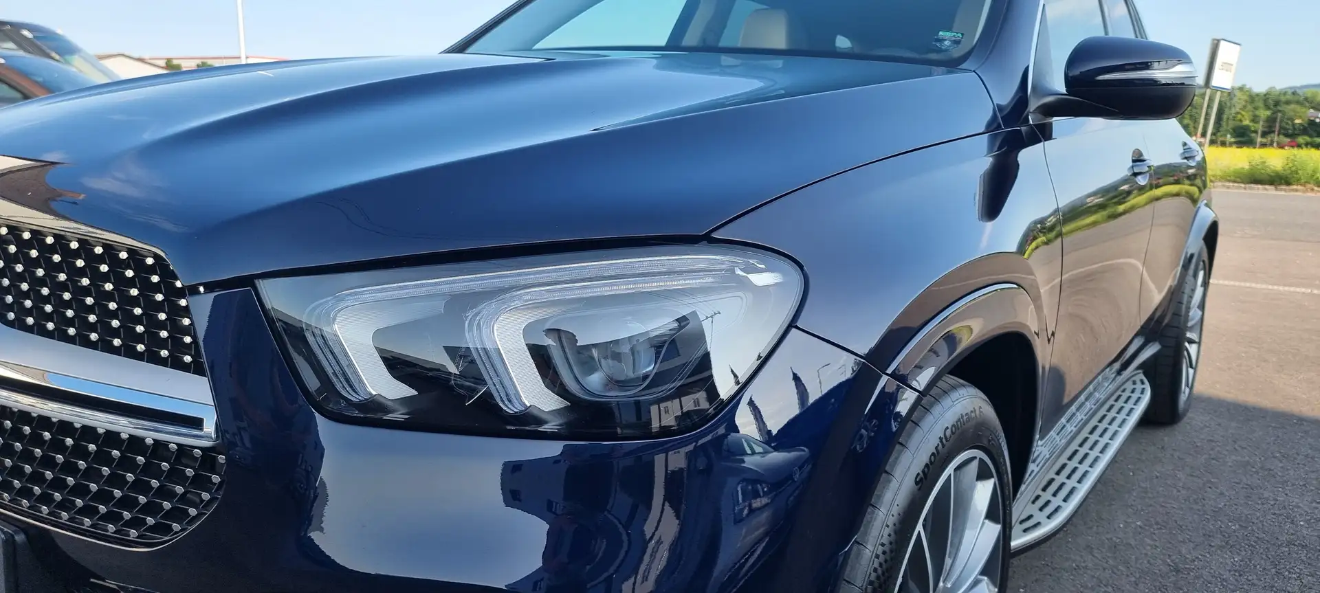 Mercedes-Benz GLE 350 d 4Matic Aut. Blau - 2