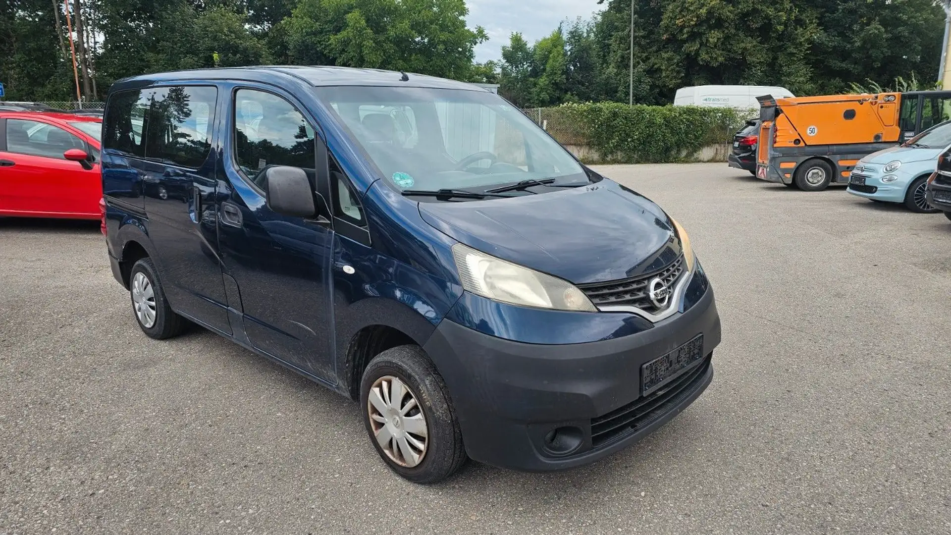 Nissan NV200 /Evalia Premium*1,5 TDI*TÜV*7Sitze Bleu - 2