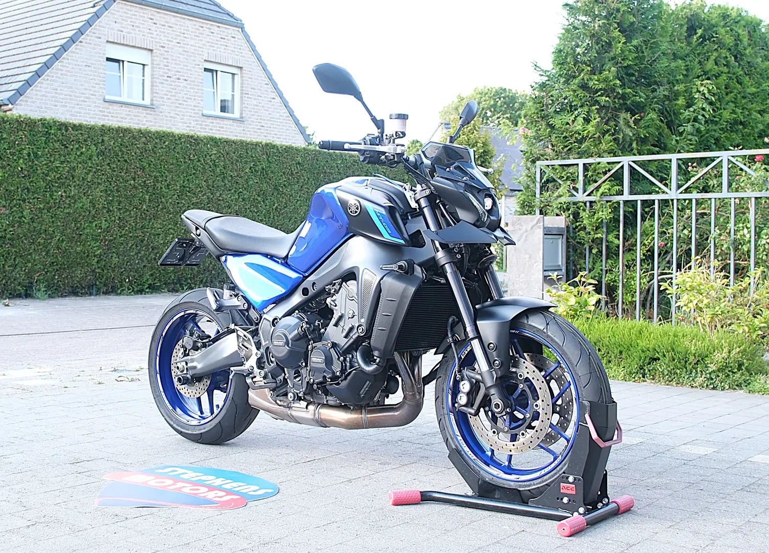 Yamaha MT-09 Icon blue Blauw - 1