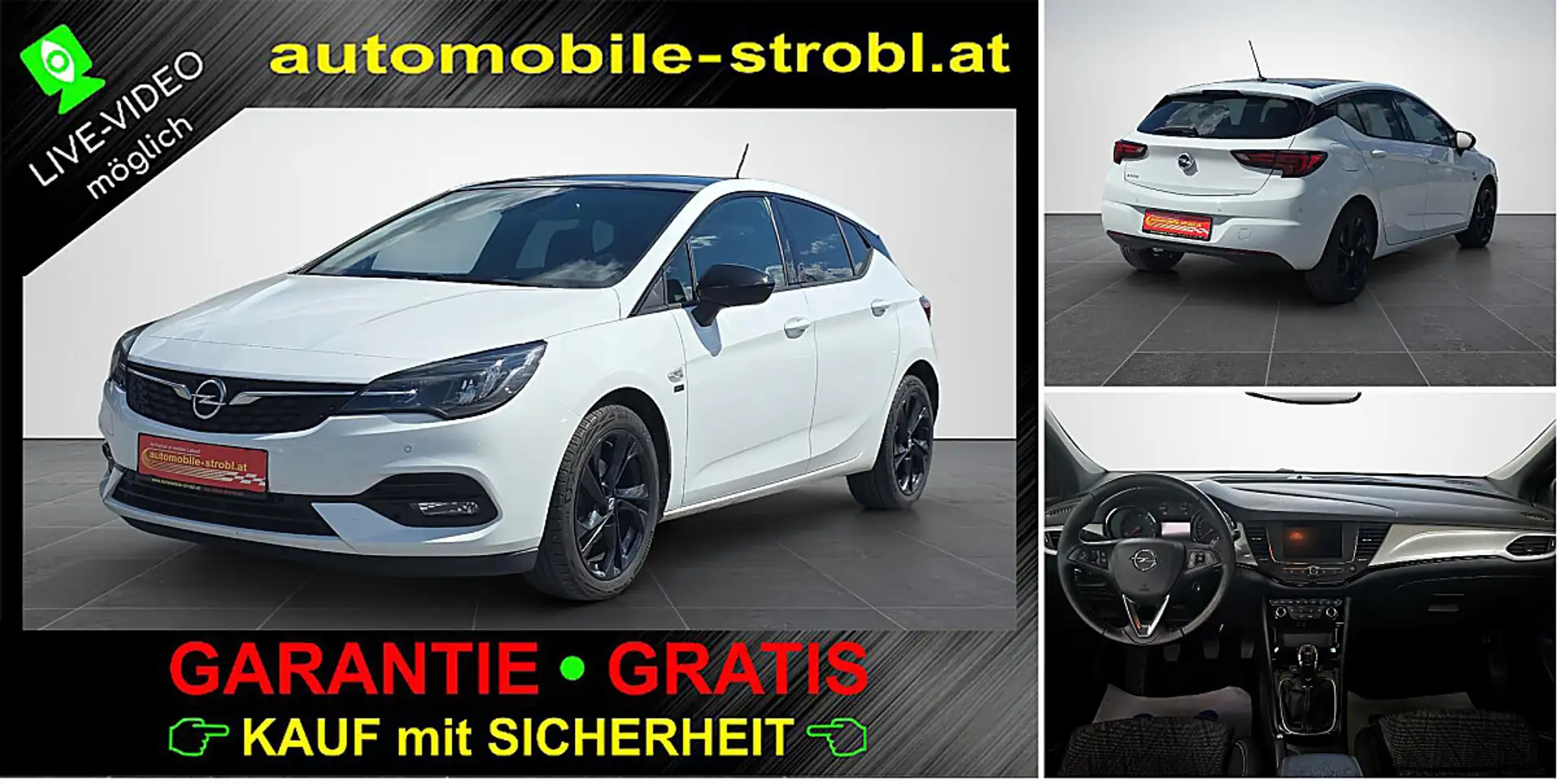 Opel Astra K *LED*Sitzhzg*App.C*GARANTIE* Weiß - 1