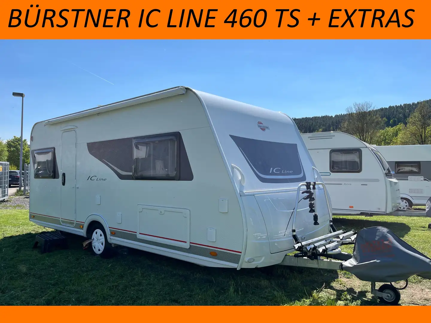 Bürstner Premio 460 TS IC LINE + MOVER + MARKISE + THULE BI Weiß - 1