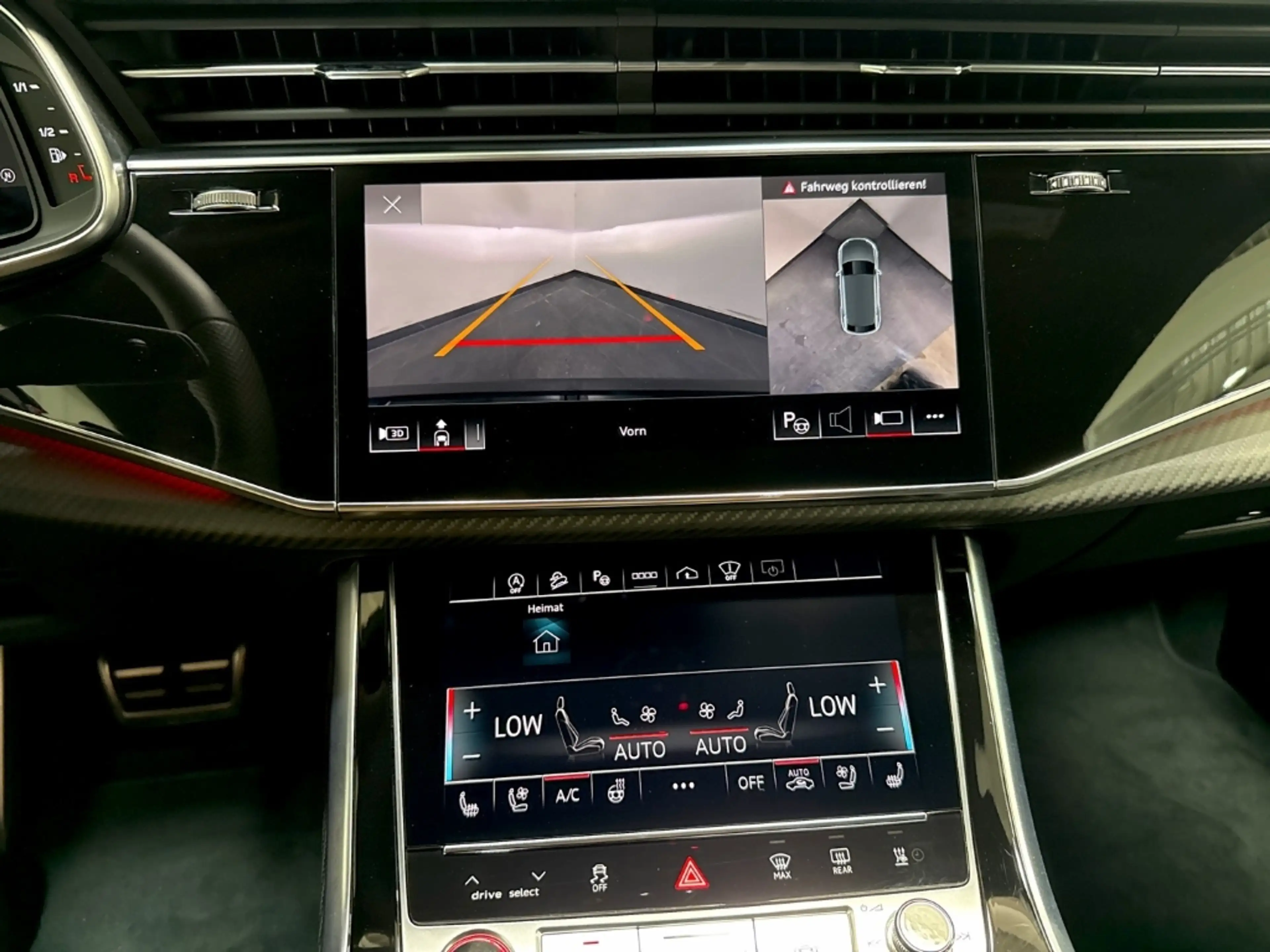 Audi SQ8 4.0 TFSI QU BLACK FAHRWERKS.P HEAD STDHZ CARBON MA — photo 15