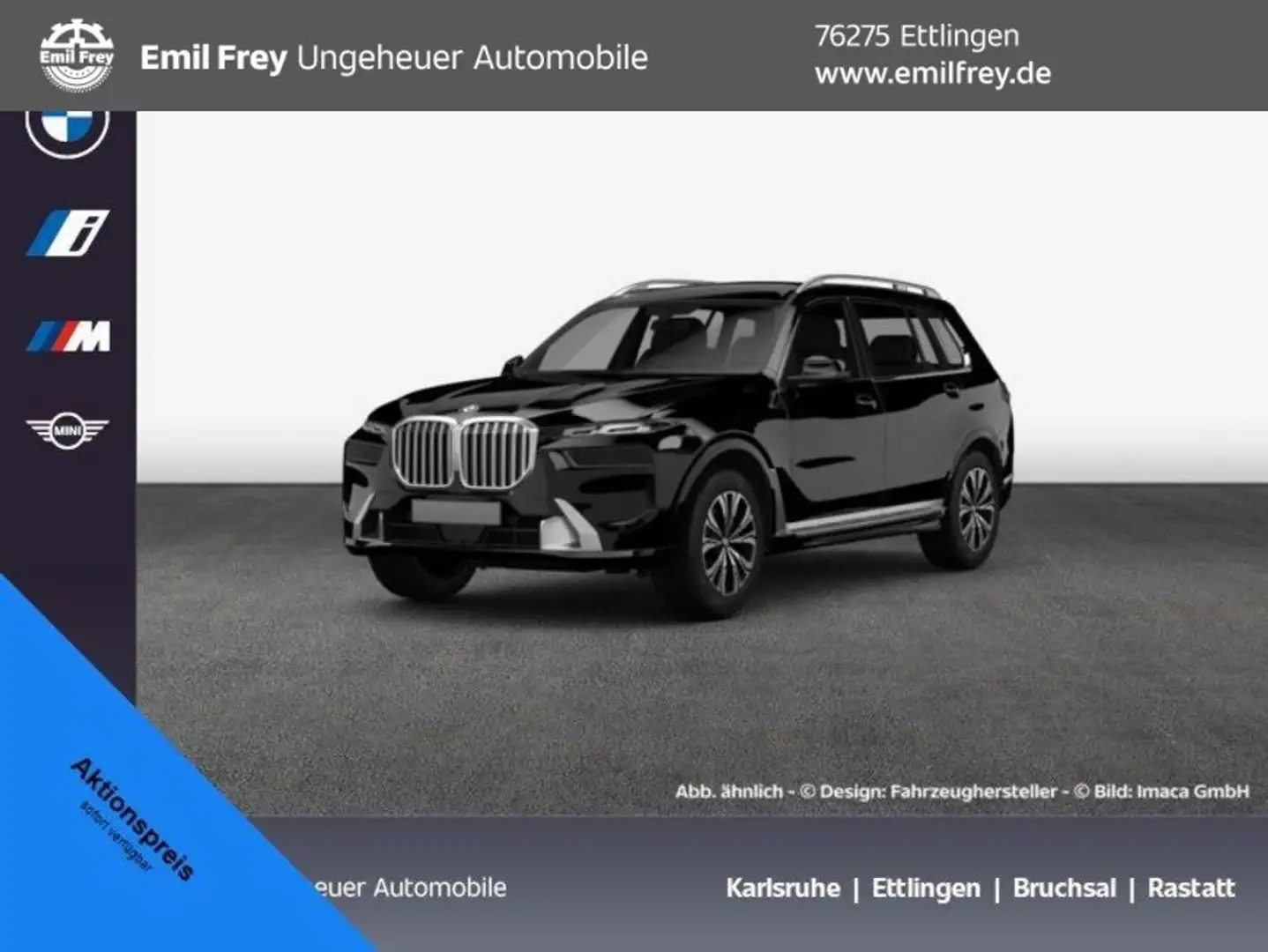 BMW X7 M i xDrive Sportpaket Gestiksteuerung DAB Negru - 1