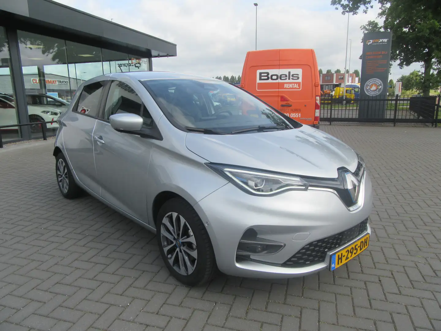 Renault ZOE R135 Intens 52 kWh Huuraccu Grau - 2