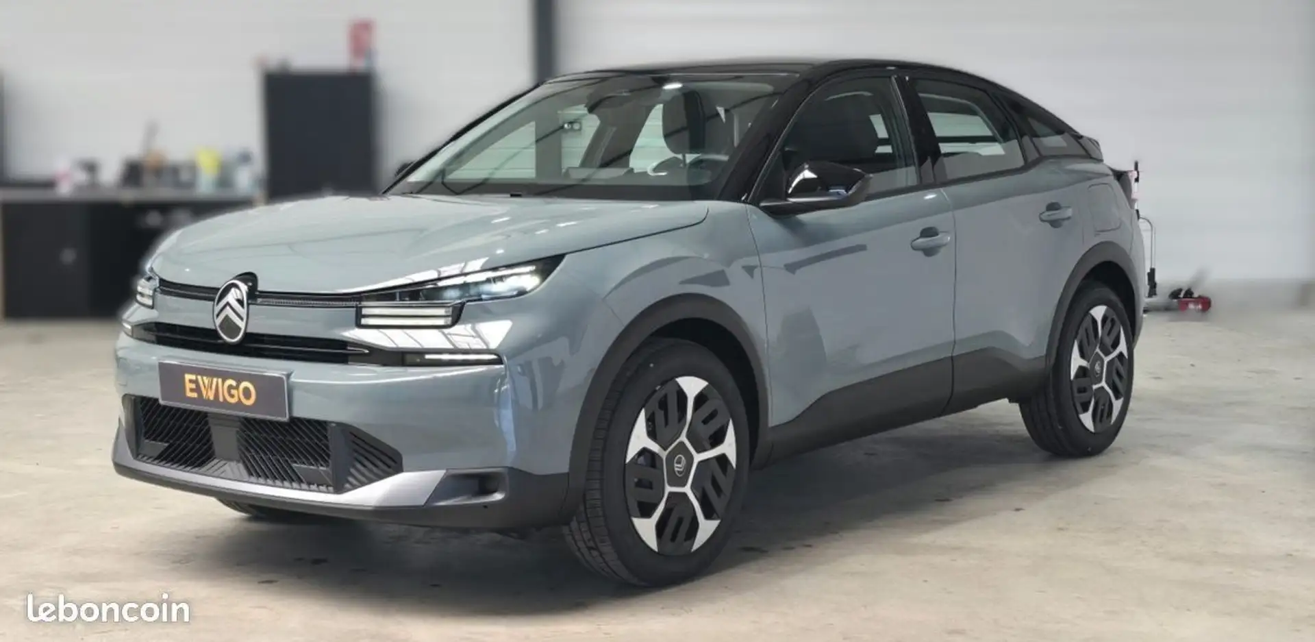 Citroen C4 Citroën HYBRIDE 145 E-DCS6 PLUS %2B SIEGES CHAUFFA Gris - 2
