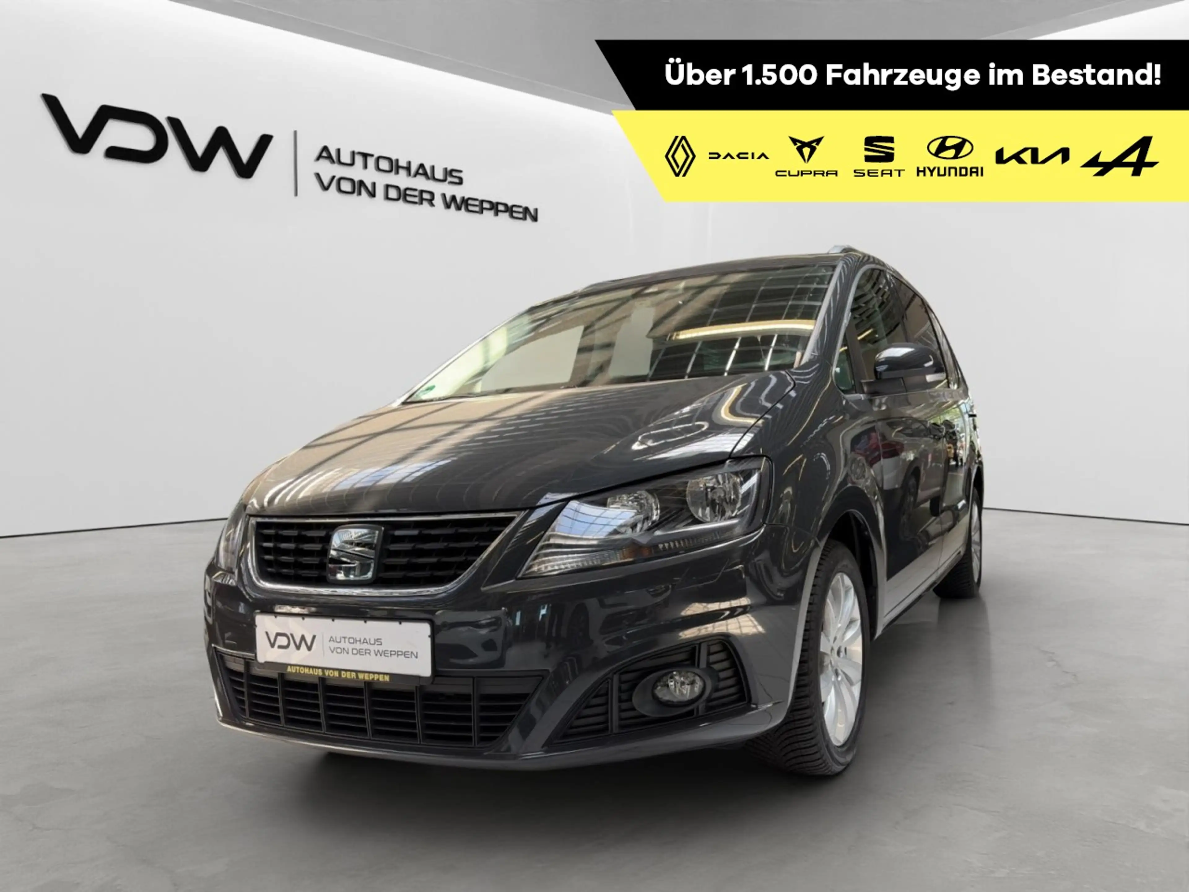 SEAT Alhambra StyleBusiness-Paket DCC EPH v+h 7-Sitze Klima
