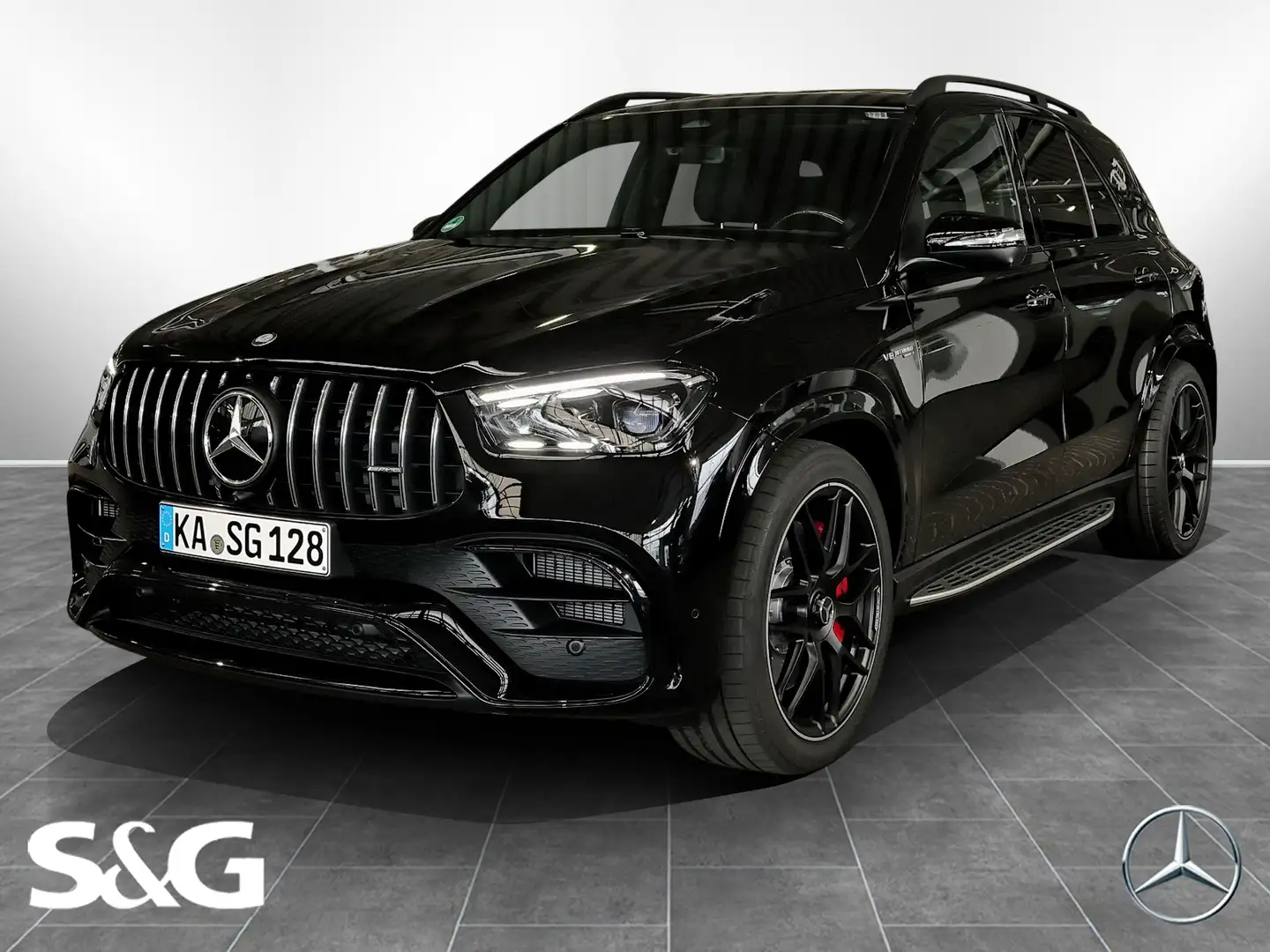 Mercedes-Benz GLE 63 AMG S 4M+ AMG MBUX+360°+M-LED+AHK+HUD Černá - 1