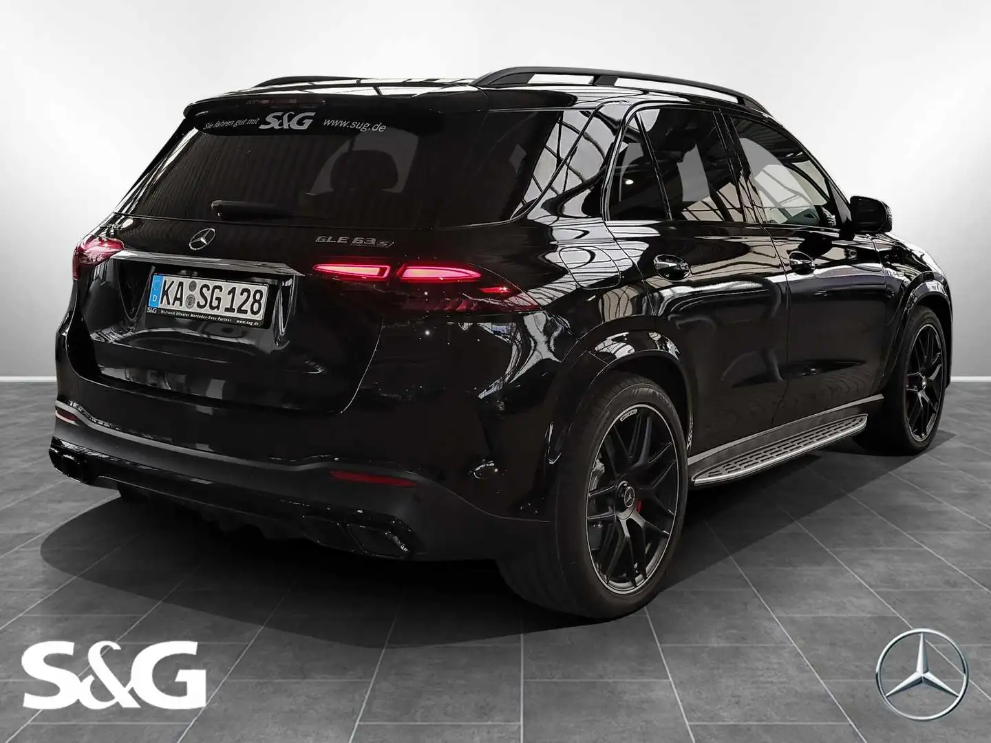 Mercedes-Benz GLE 63 AMG S 4M+ AMG MBUX+360°+M-LED+AHK+HUD Negru - 2