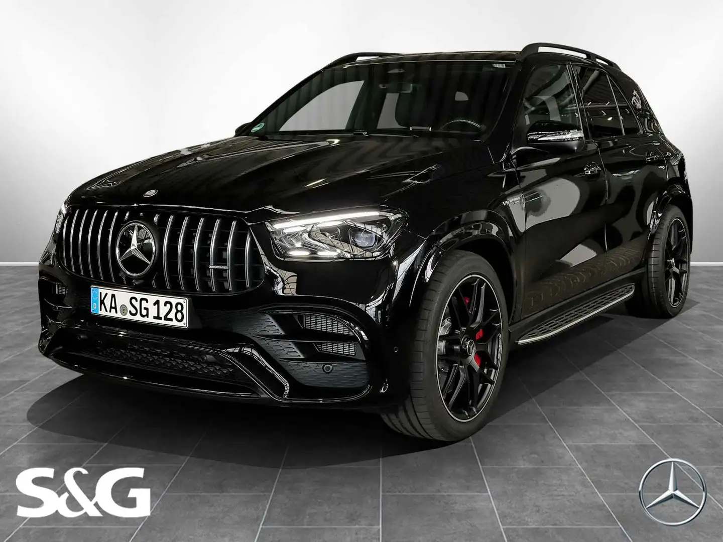Mercedes-Benz GLE 63 AMG S 4M+ AMG MBUX+360°+M-LED+AHK+HUD Negru - 1