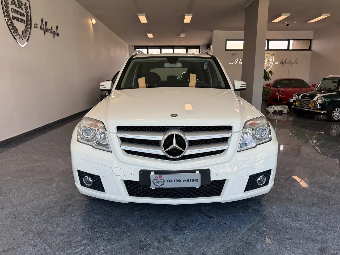 Mercedes-Benz GLK 220 cdi Sport 4matic auto Cerchi 19 Gancio Traino Bianco - 2