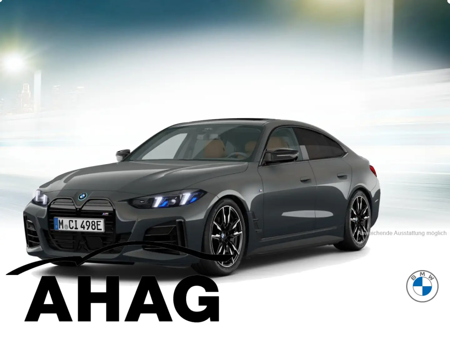 BMW i4 M50 0,25% ACC AHK GSD H/K Individual Carbon Grau - 2