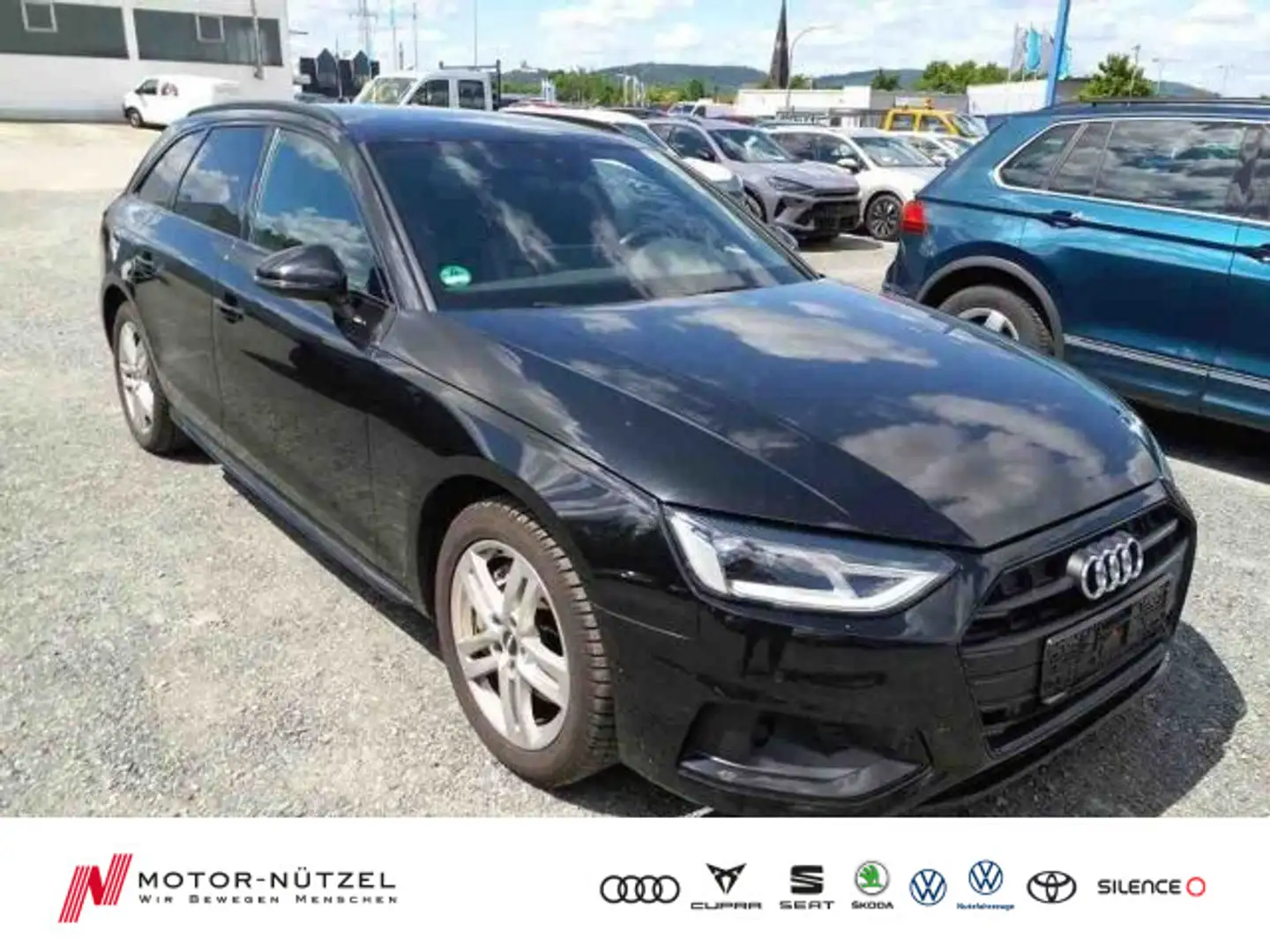 Audi A4 40 TDI S-TR ADVANCED 5JG+LED+NAVI+AHK Schwarz - 1