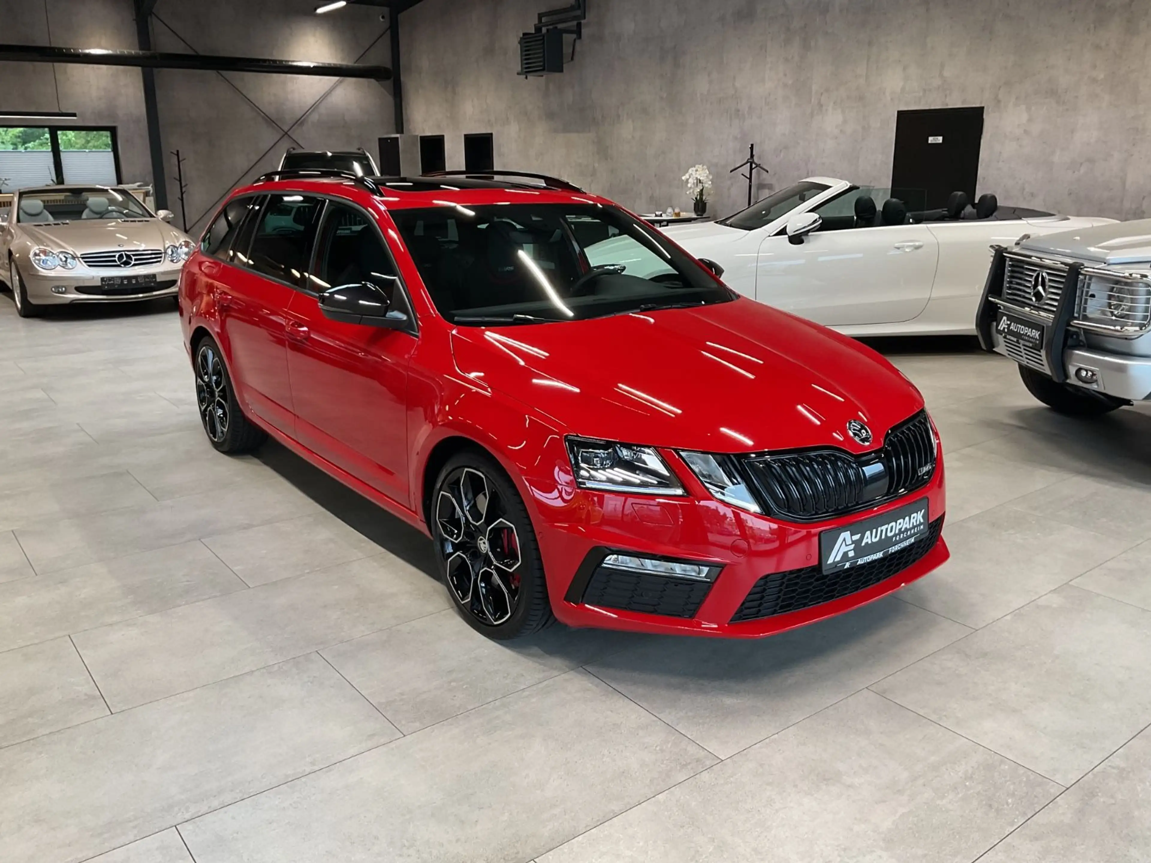 Skoda Octavia Combi RS 245 AHK DAB LED Navi+ Pano 19" — photo 3