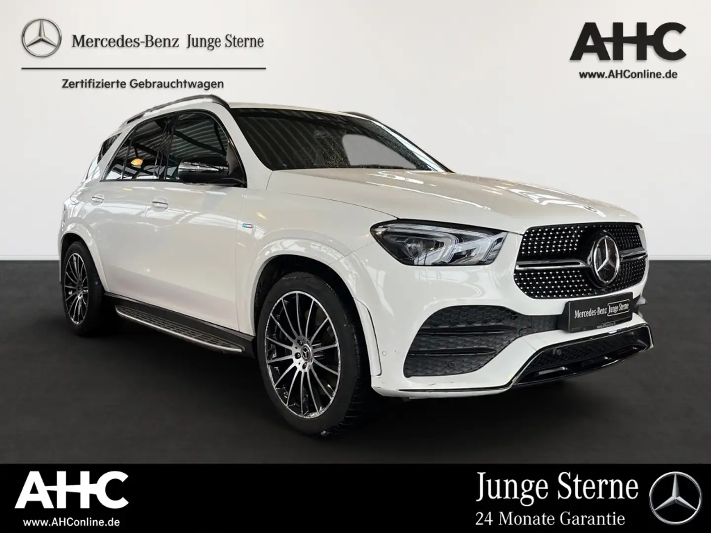 Mercedes-Benz GLE 350 de 4M AMG Night AHK Airmatic Sitzklima Blanc - 2