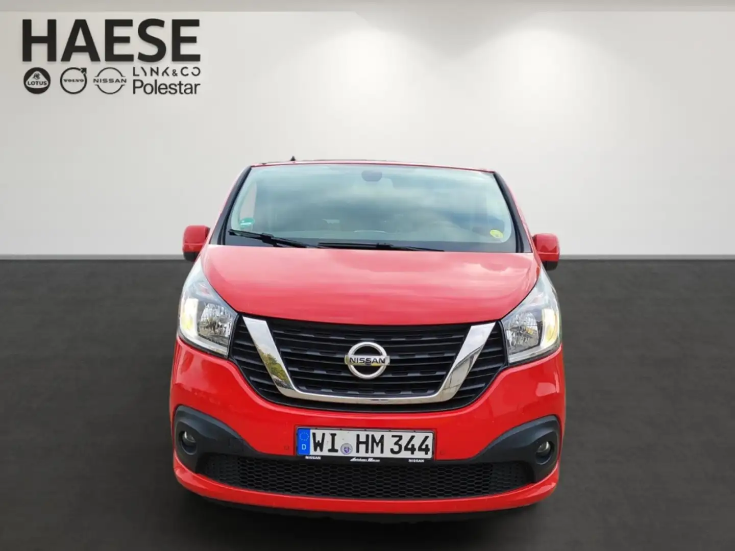 Nissan NV300 Kombi L1H1 2,7t PREMIUM 9 Sitzer AHK SHZ Keyless E Rood - 2