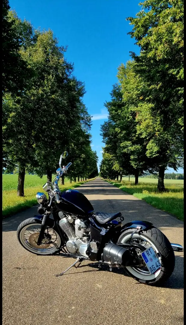 Honda Shadow 600 Bobber Umbau Чорний - 2