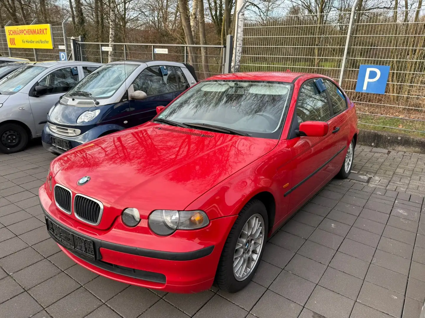 BMW 316 ti Compact**KLIMA+NAVI+16"** Rot - 1