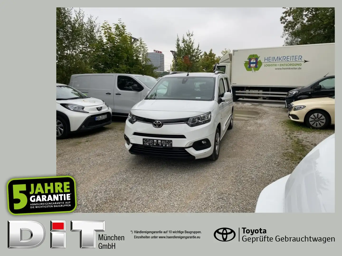 Toyota Proace City Verso 1.5 D-4D L1 D Team Deutschland Weiß - 1