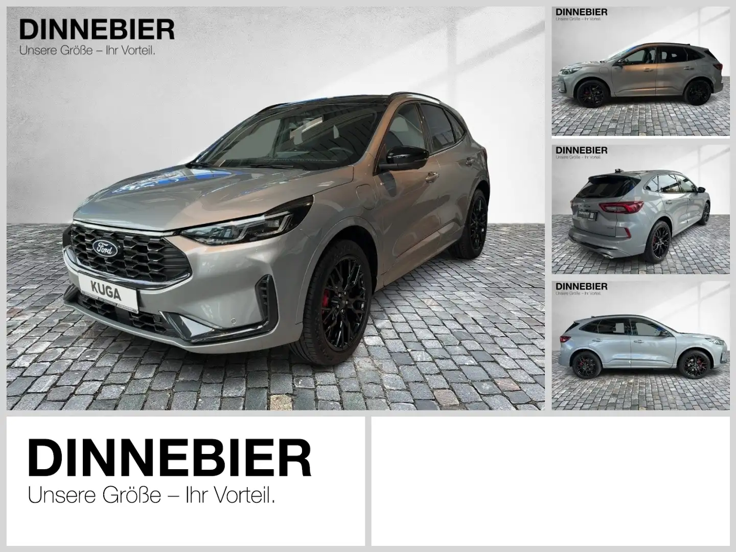 Ford Kuga ST-Line X*PHEV*BLACK EDITION*PANORAMA*LED* Silber - 1