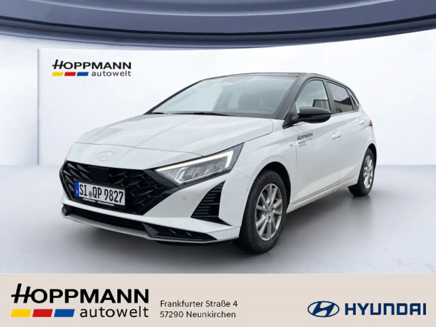 Hyundai i20 FL (MJ24) 1.0 T-Gdi (120PS, 48V DCT Prime As Weiß - 1