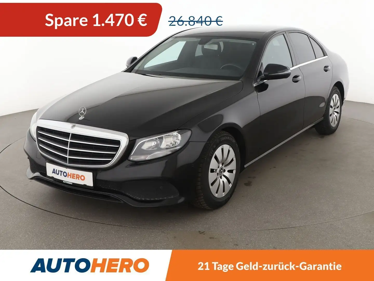 Mercedes-Benz E 200 E 200 d Aut.*NAVI*TEMPO*CAM*PDC*SHZ* Nero - 1
