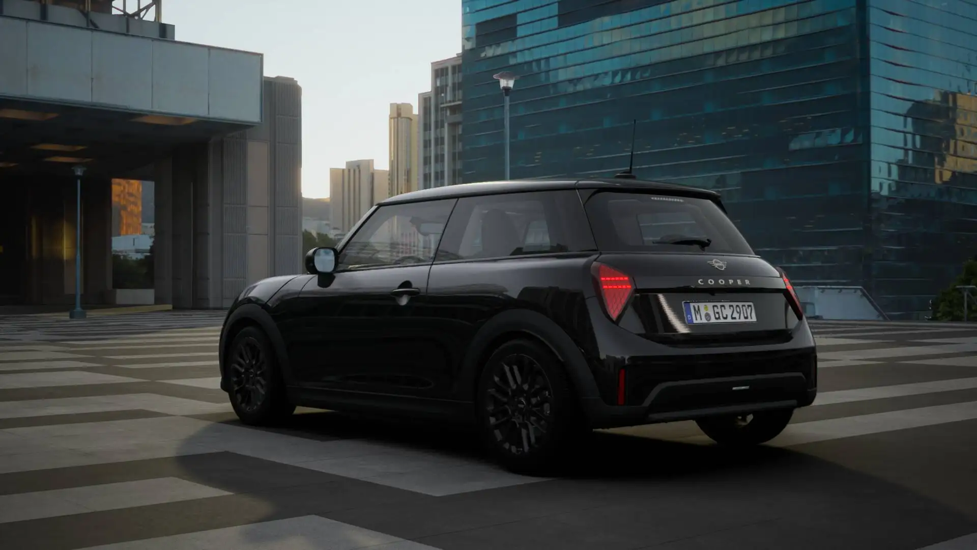 MINI Cooper C Hatchback Automaat / Essential / Pakket XS / 17" U Negro - 2