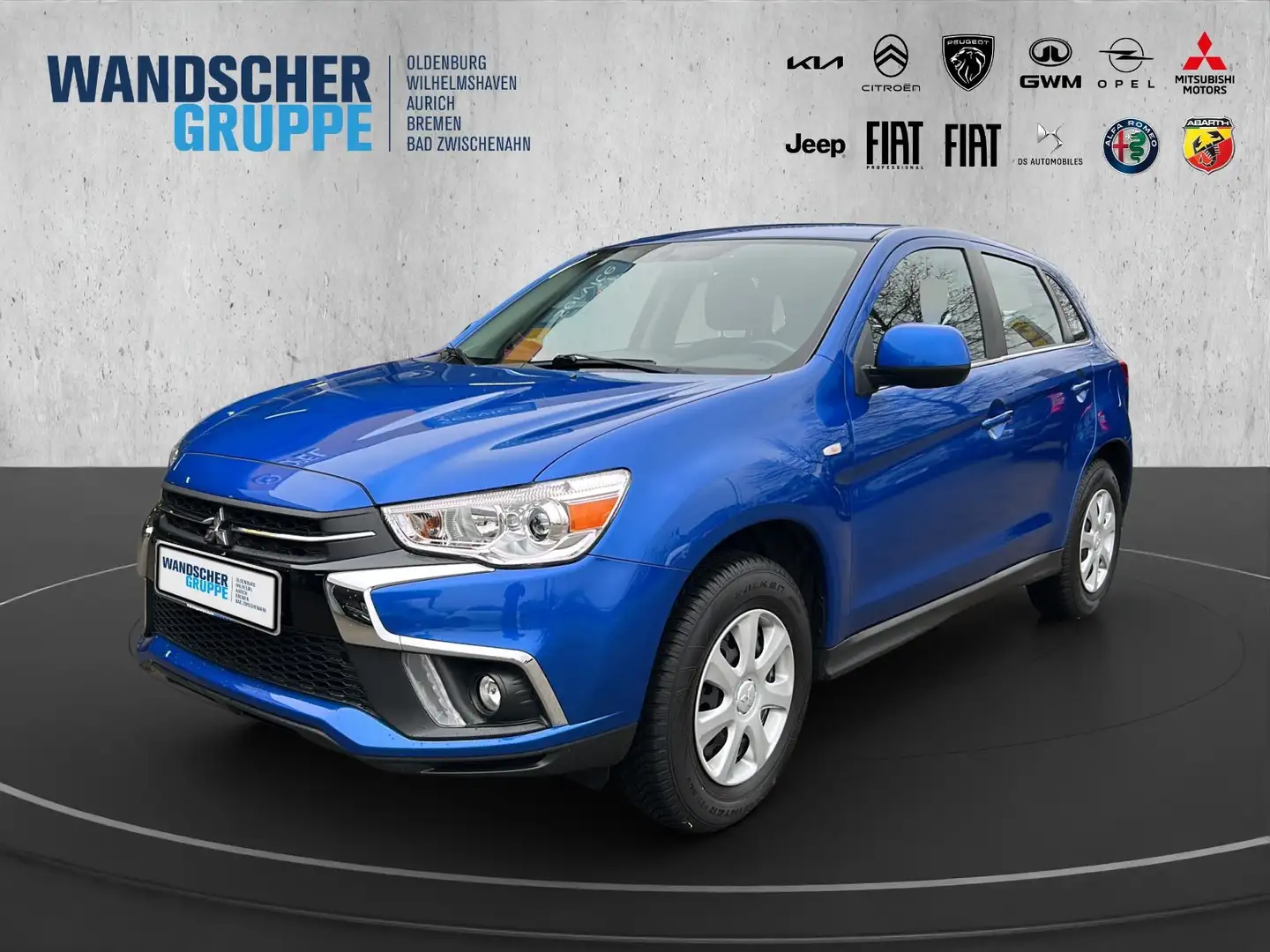 Mitsubishi ASX 1.6 MIVEC Edition KAMERA SHZ NAVI 8-FACH R Bleu - 1