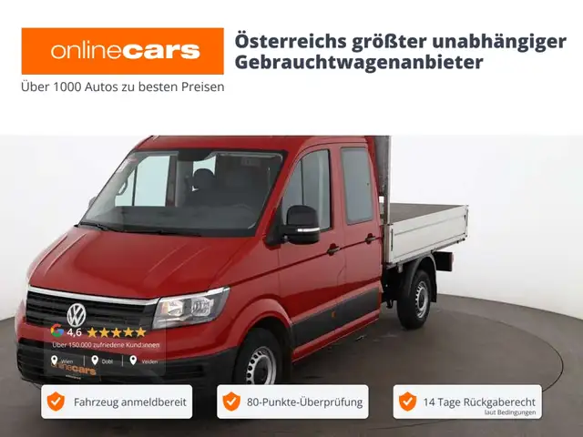 Volkswagen Crafter 2.0 TDI Pritsche 35 DOKA 7-SITZER KLIMA