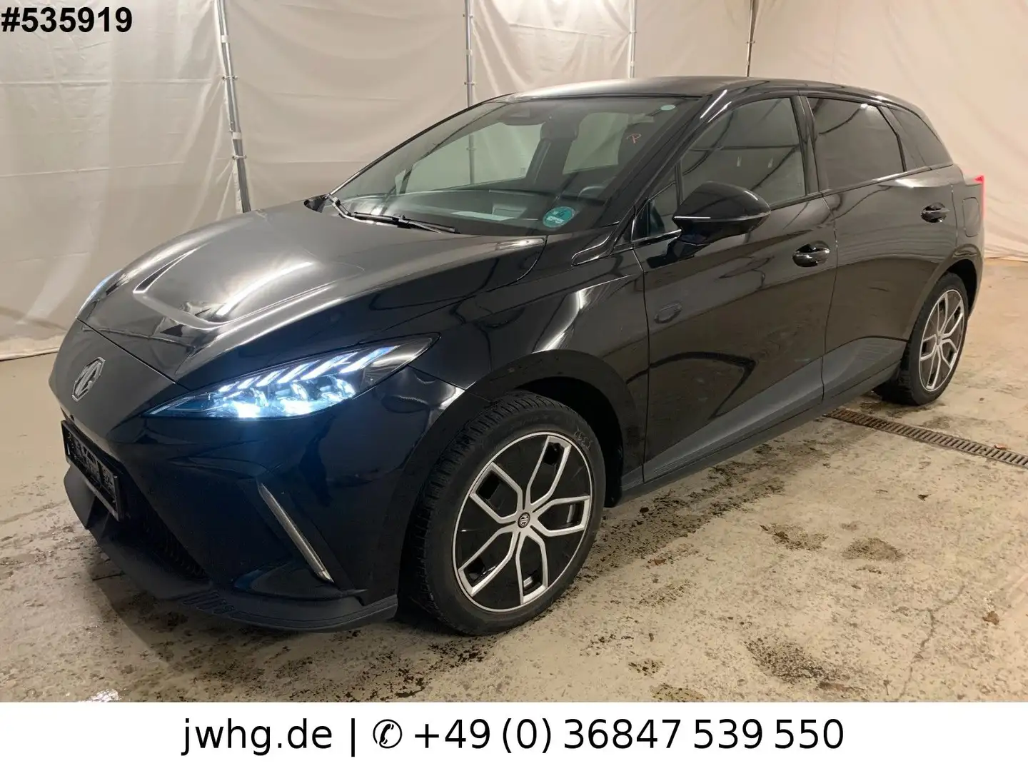 MG MG4 Luxury Leder Navi 360°Kam ACC Wärmep Schwarz - 1