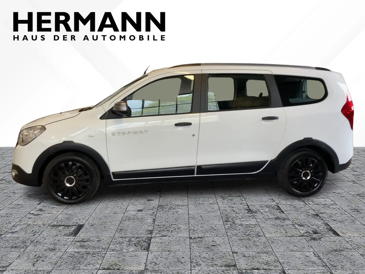 Dacia Lodgy 1.5 BLUE dCi 115 Stepway Plus *NAVI*KAM Blanc - 2