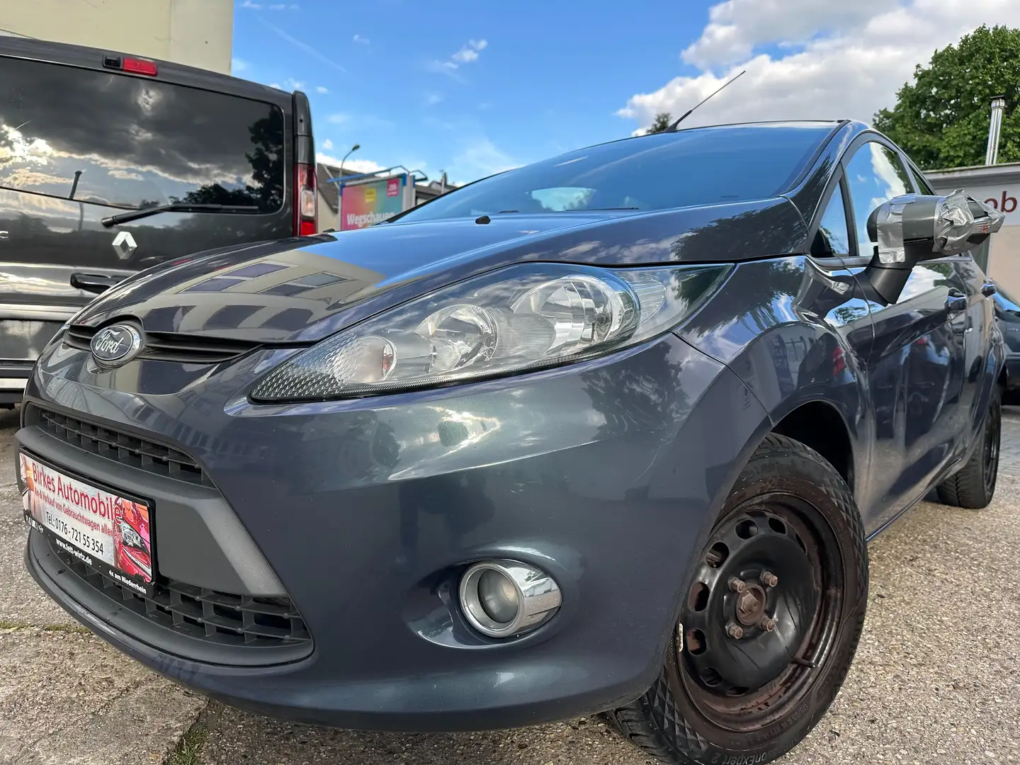 Ford Fiesta 1.4 TDCI - Klima - Euro5 Gris - 1