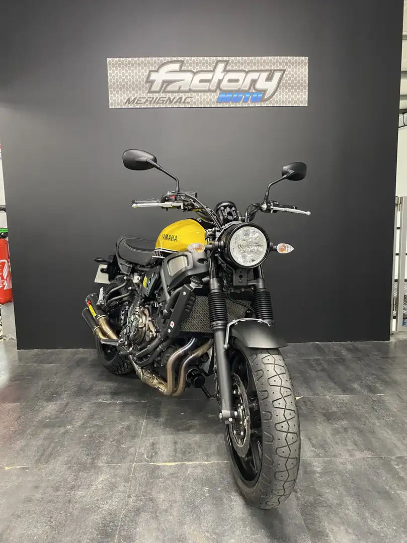 Yamaha XSR 700 Jaune - 2
